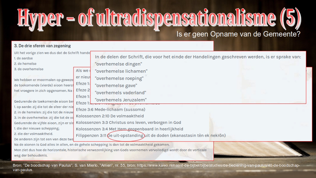 Citaten uit "Amen", nr. 55, met on-Bijbelse woorden.